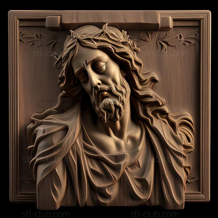 3D model st jesus (STL)